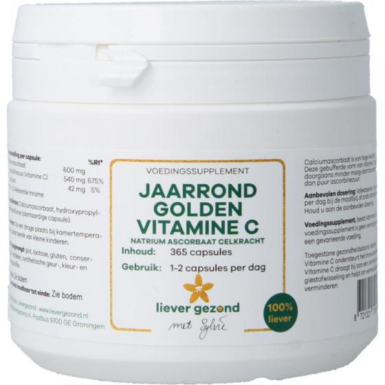 Liever Gezond jaarrond vitamine c