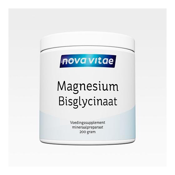 Nova Vitae magnesium bisglycinaat poeder