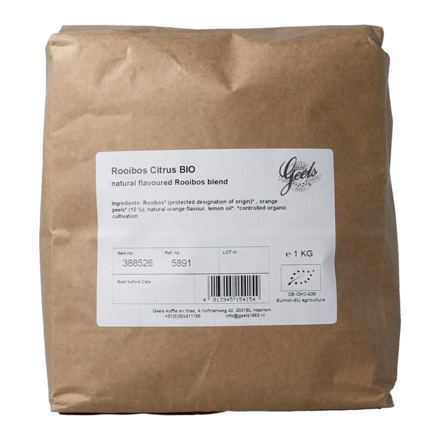 Geels rooibos citrus
