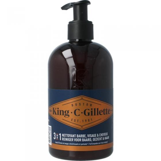 Gillette kcg baard en gezichts reiniger