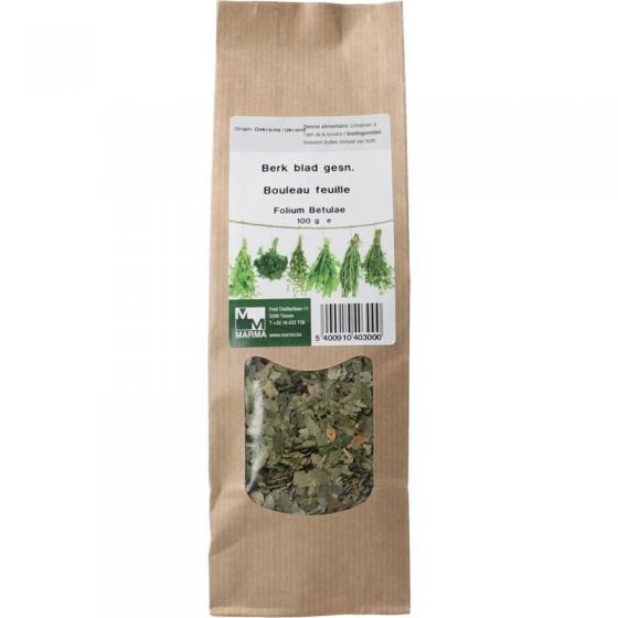 Marma Berkenblad gesneden