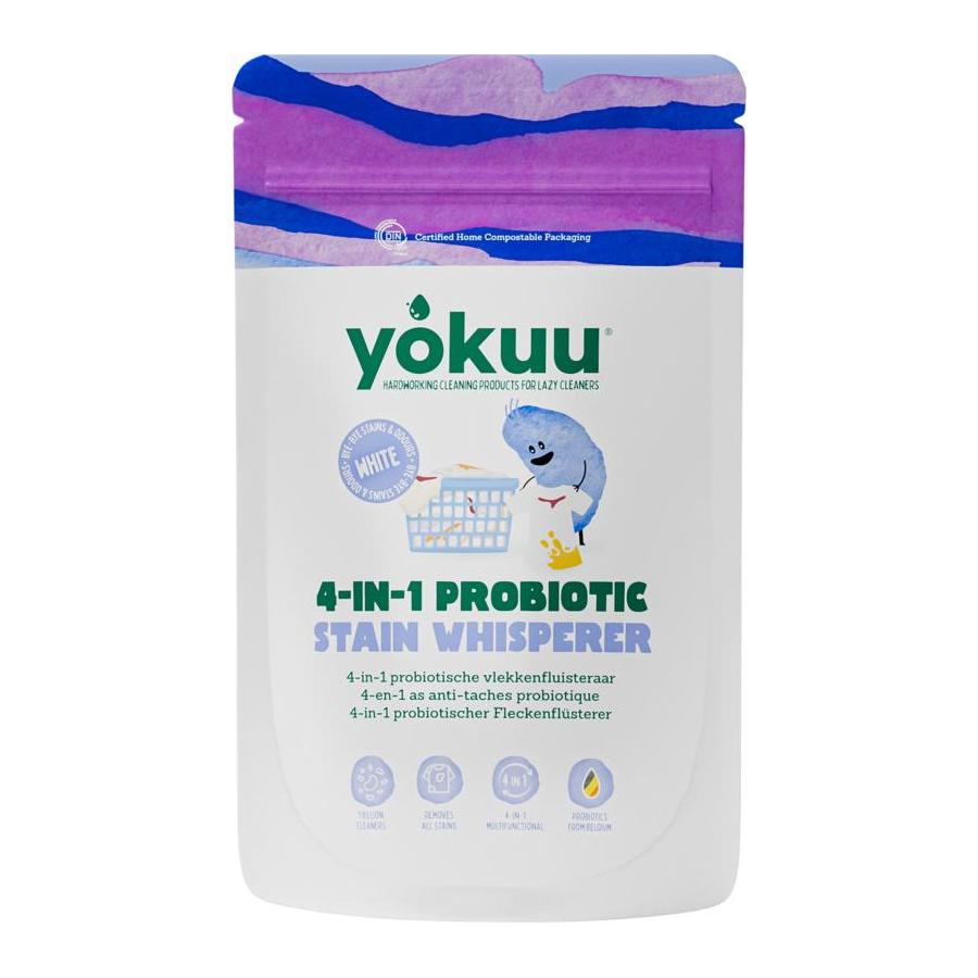 Yokuu 4-in-1 probiotische vlekkenfluisteraar witte was
