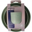 Difrax Lovi eetset met beker pistachio