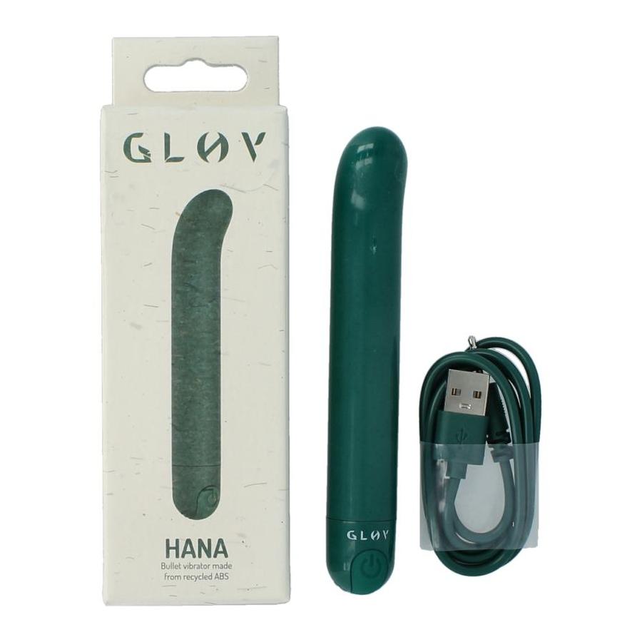 Glov Hana eco g-spot vibrator groen
