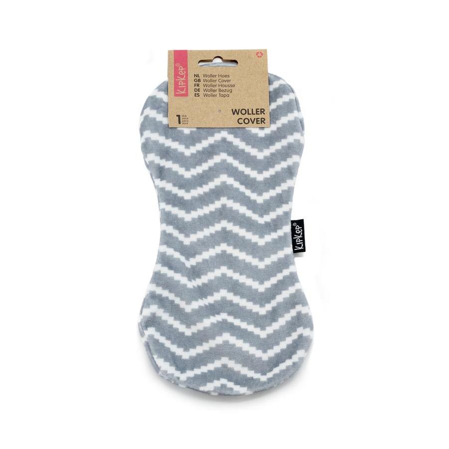 Kipkep Woller cover regular wasbaar silver grey