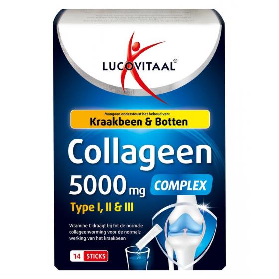 Lucovitaal collageen compl 5000mg sticks