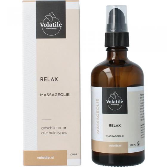 Volatile massageolie relax