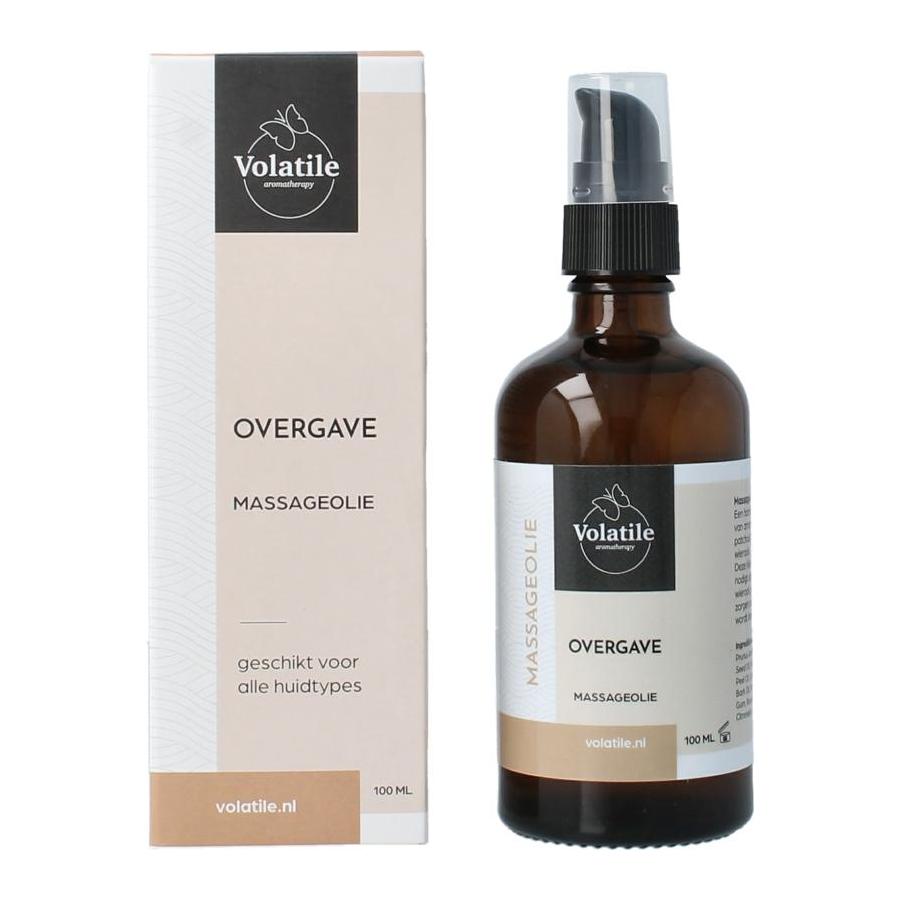 Volatile massageolie overgave