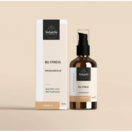 Volatile massageolie bij stress