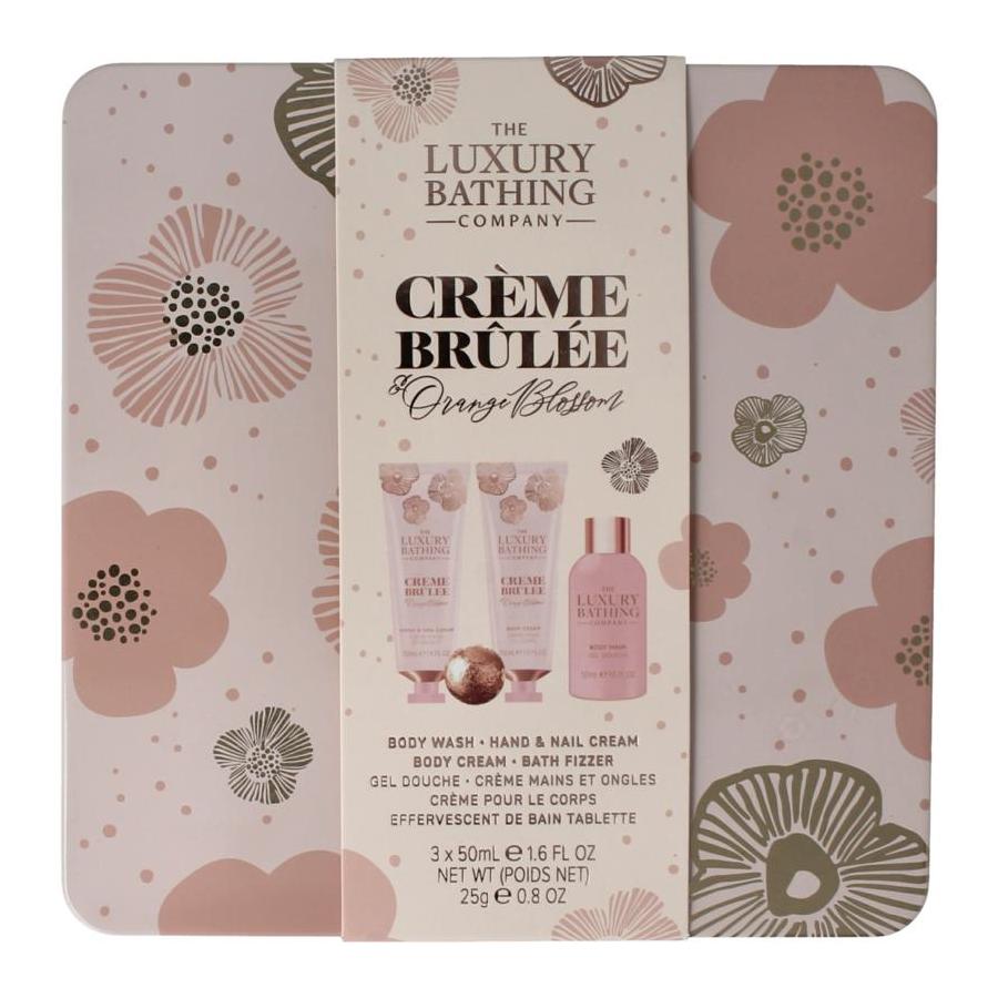 The Luxury Bath Relax & unwind hand nail creme body wash etc blik