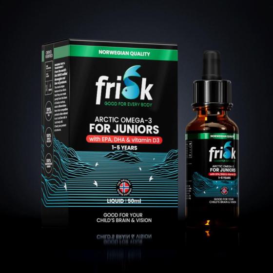 Frisk omega 3 for juniors