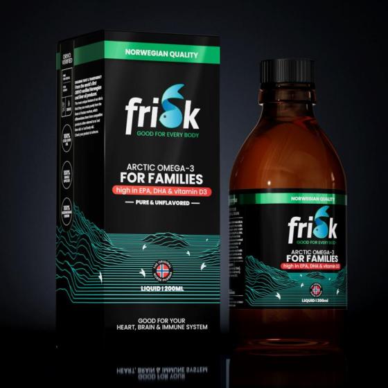 Frisk omega 3 for families pure&natu