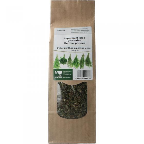 Marma Pepermuntblad gesneden