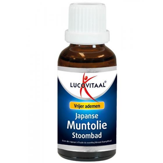 Lucovitaal japanse muntolie stoombad