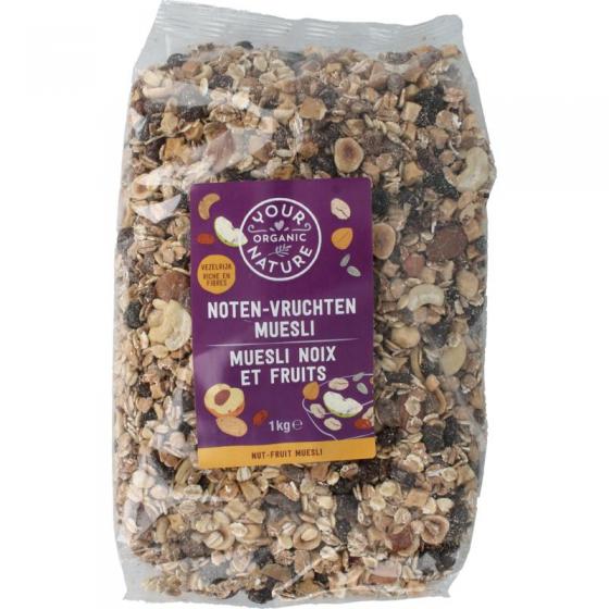 Your Organic Nat yon muesli noten vruchten bio