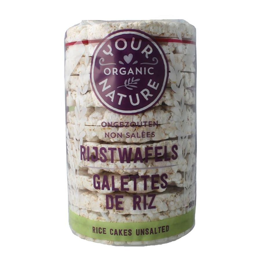 Your Organic Nat yon rijstwafel gezouten bio