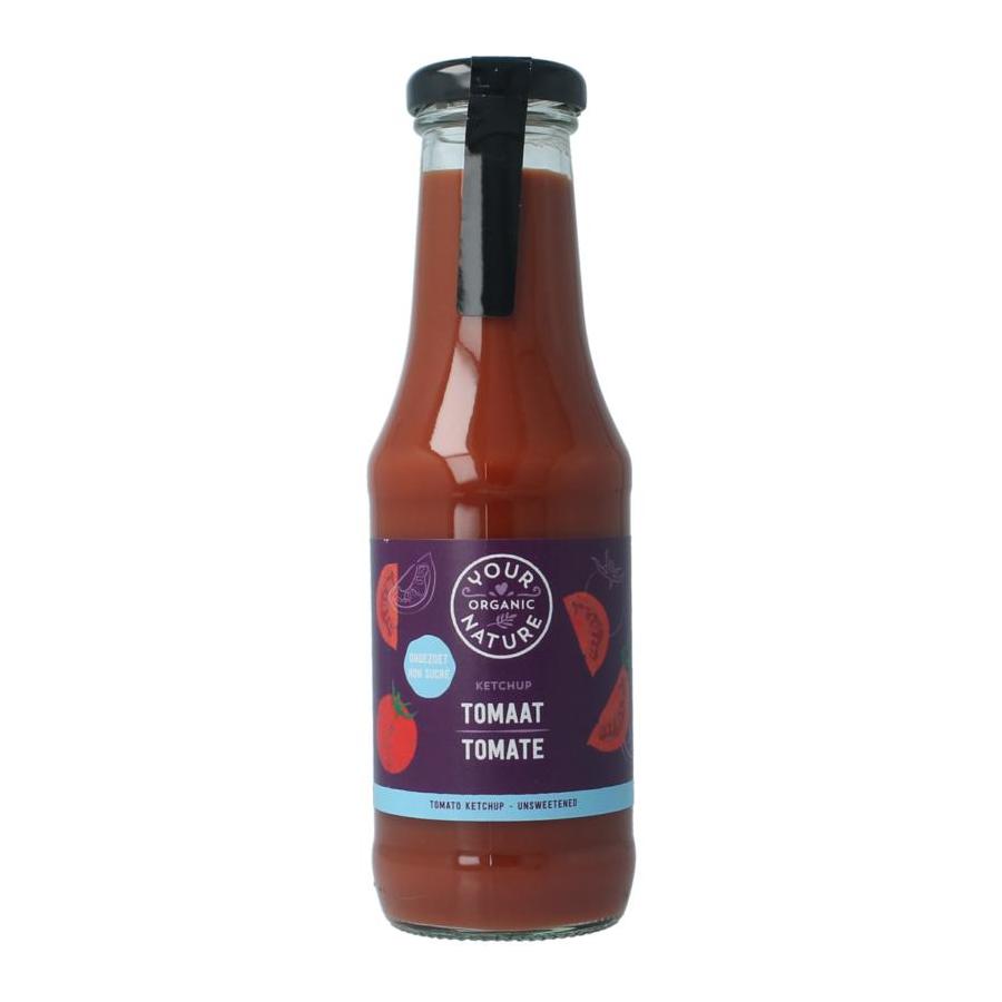 Your Organic Nat yon tomatenketchup ongez bio