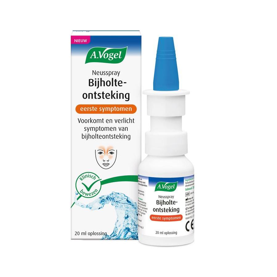 A Vogel neusspray bijholte eerste symp