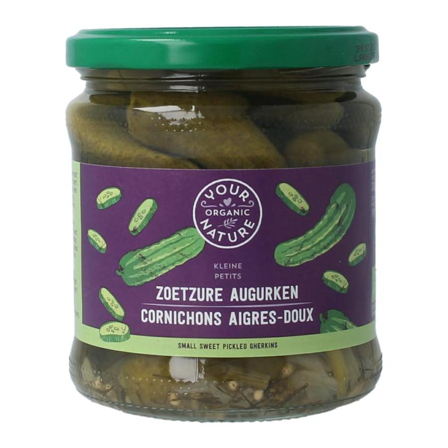 Your Organic Nat yon augurken zoetzuur bio