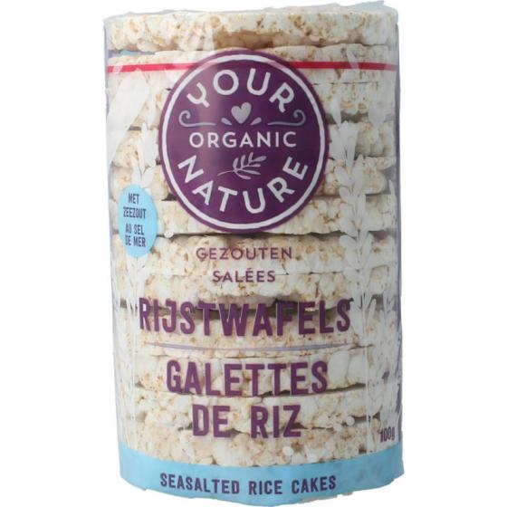 Your Organic Nat yon rijstwafels gezouten bio