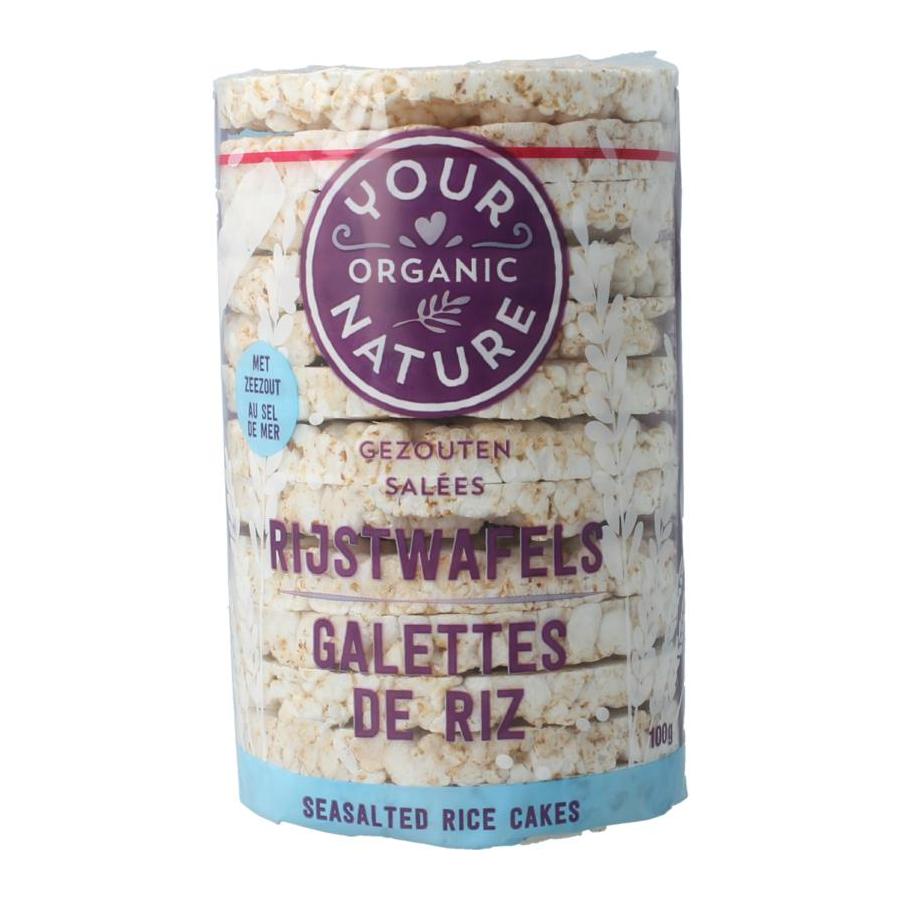 Your Organic Nat yon rijstwafels gezouten bio