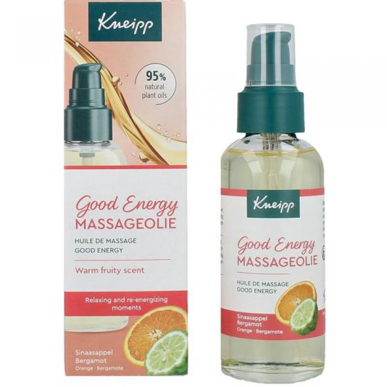 Kneipp massageolie good energy