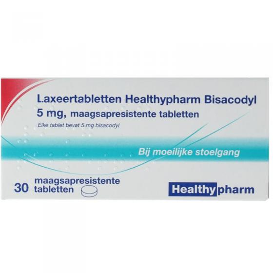 Healthypharm laxeer bisacodyl htp 5mg uad