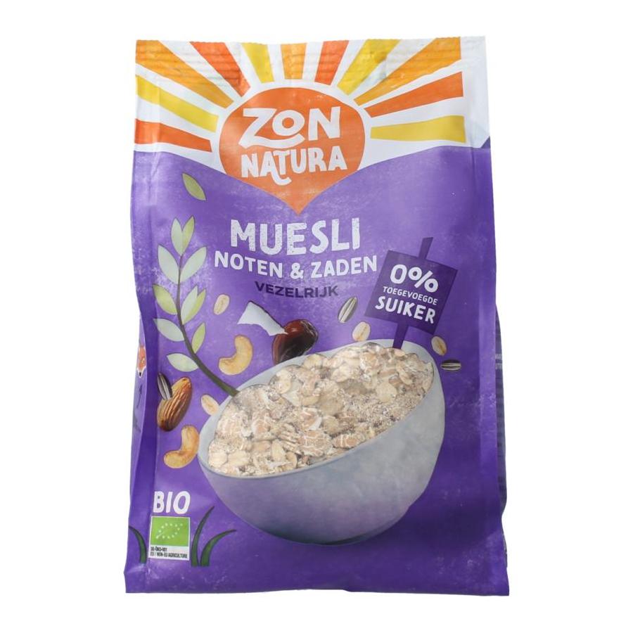 Zonnatura muesli noten zaden bio