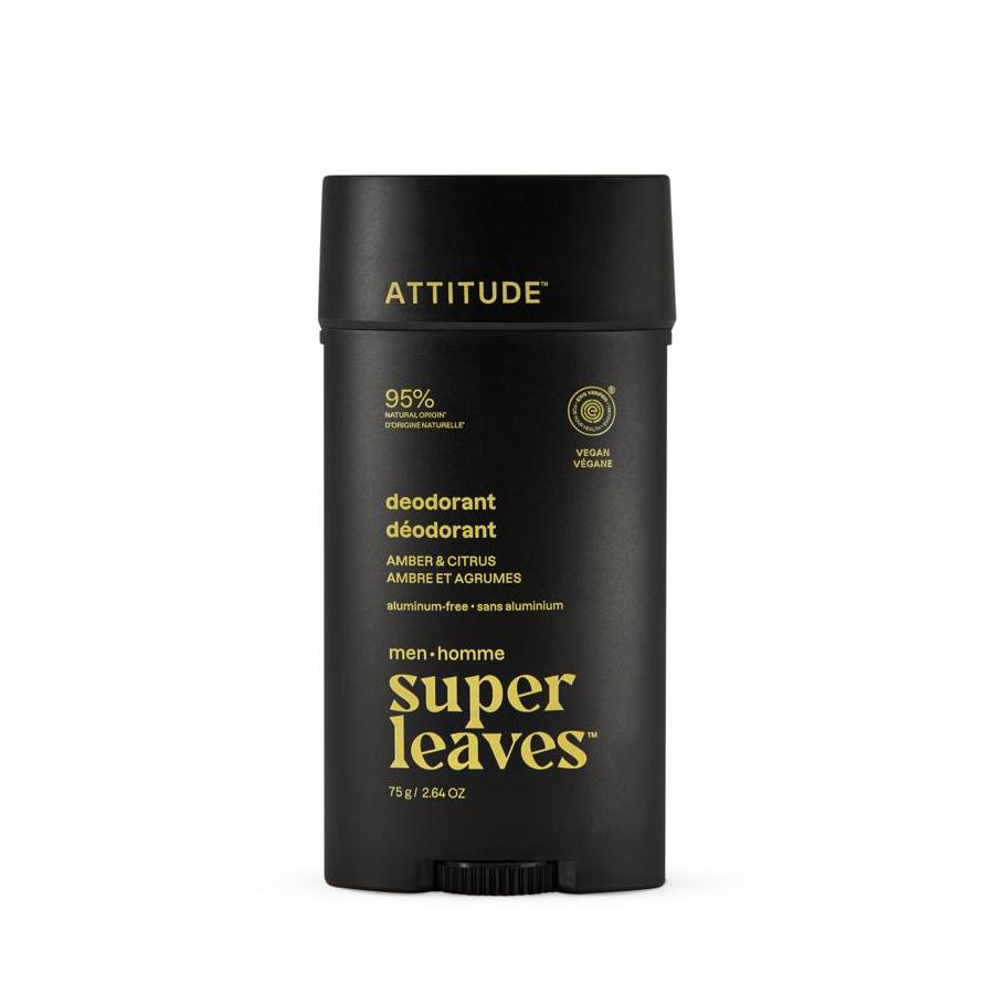 Attitude men deodorant amber & citrus