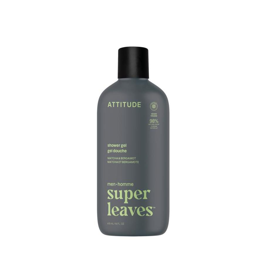 Attitude men shower gel matcha&bergamot