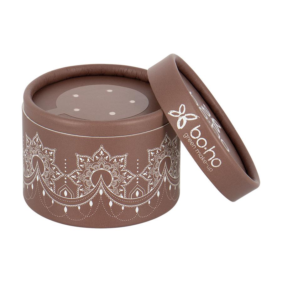 Mineral loose powder translucent powder white