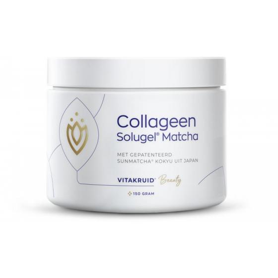 Vitakruid matcha collageen sunmatcha sol
