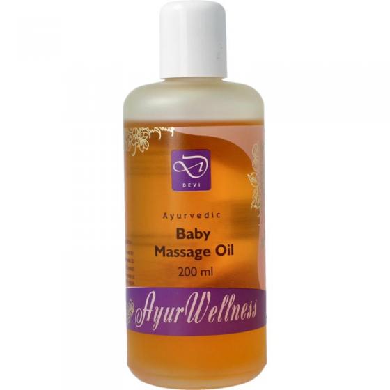 Devi ayurwellness baby massage oil