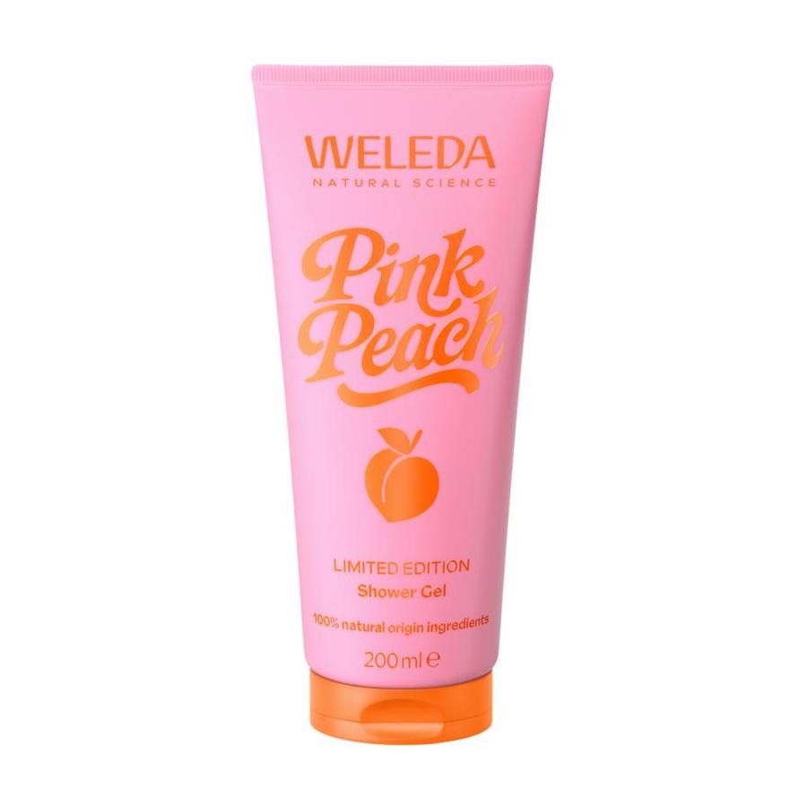 Weleda douchegel pink peach
