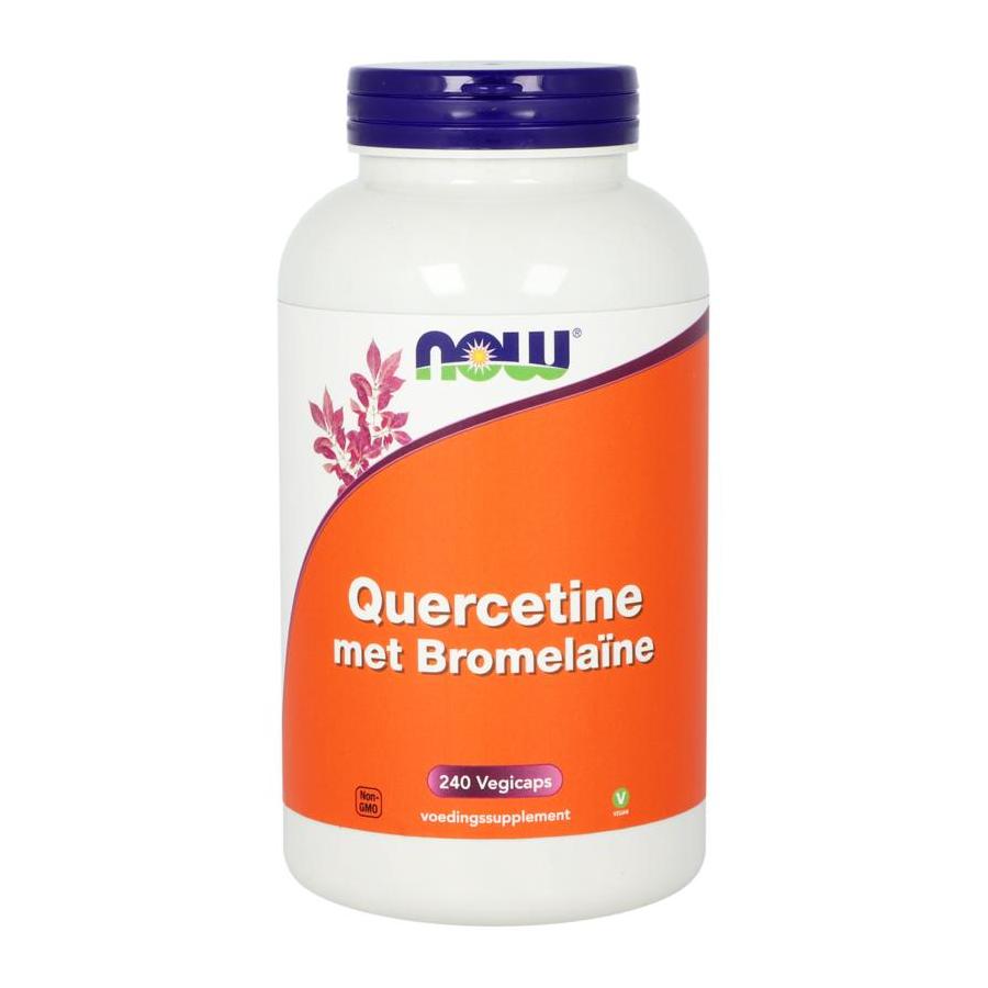 NOW quercetine met bromelaine