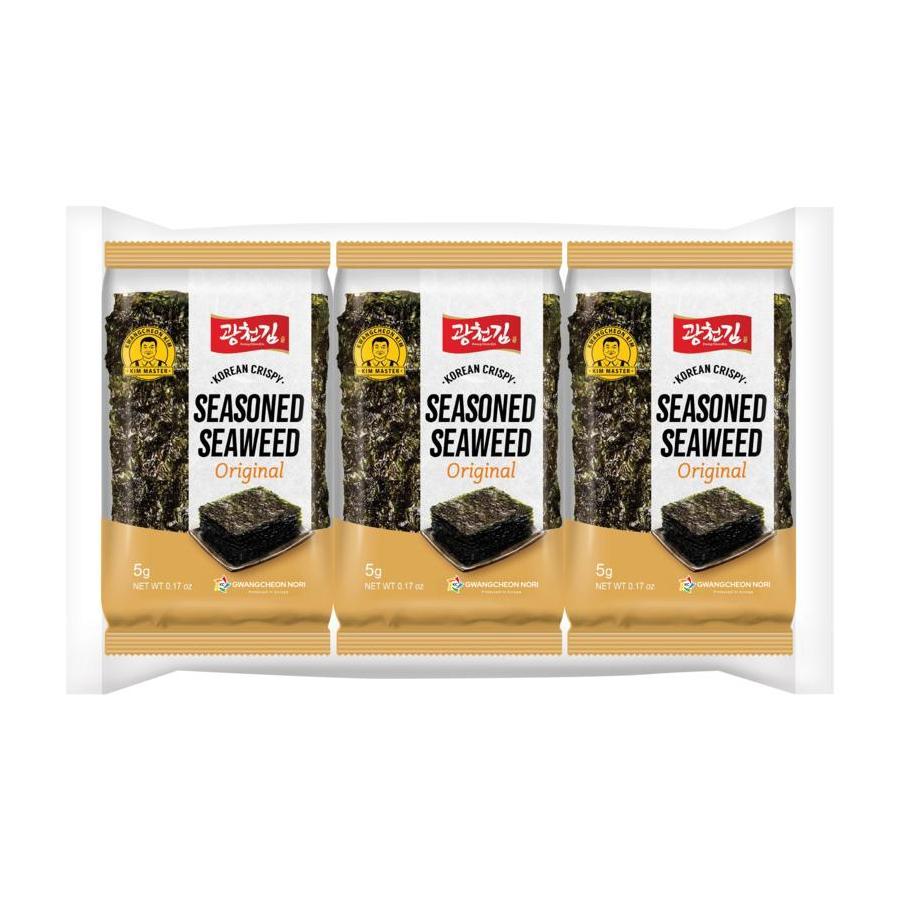 Zeewier snack original 3x5 gram