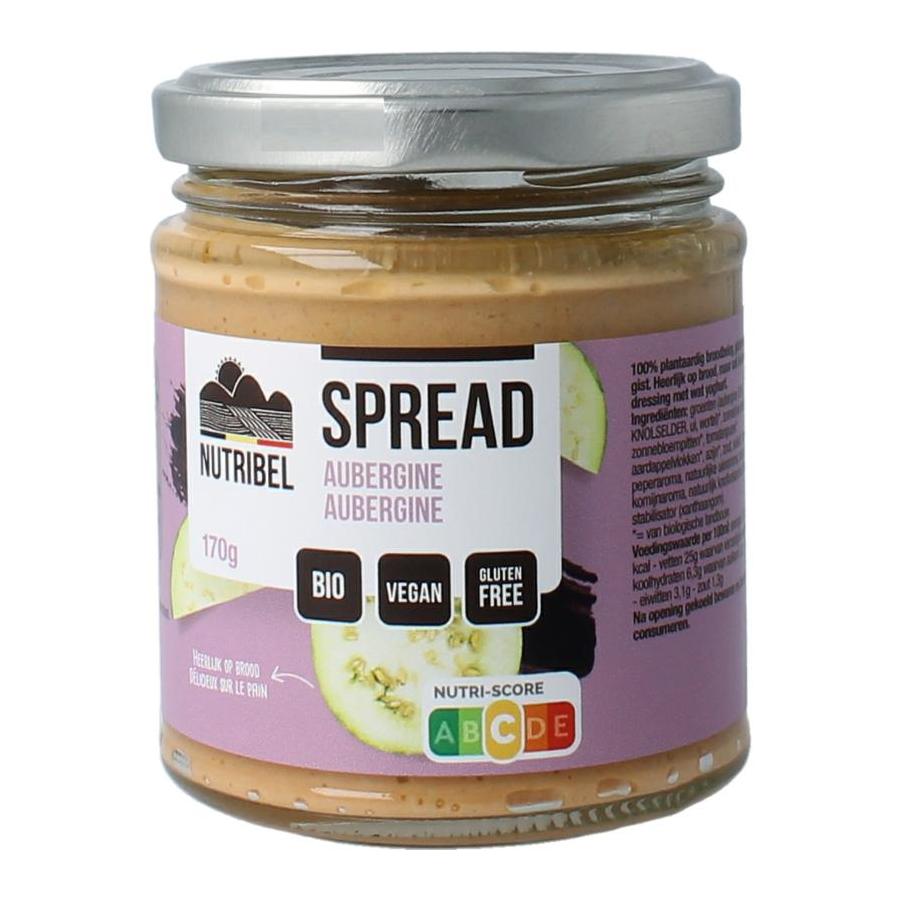 Aubergine spread glutenvrij bio