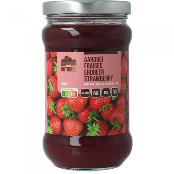 Aardbeien confituur bio