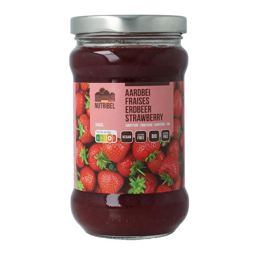 Aardbeien confituur bio
