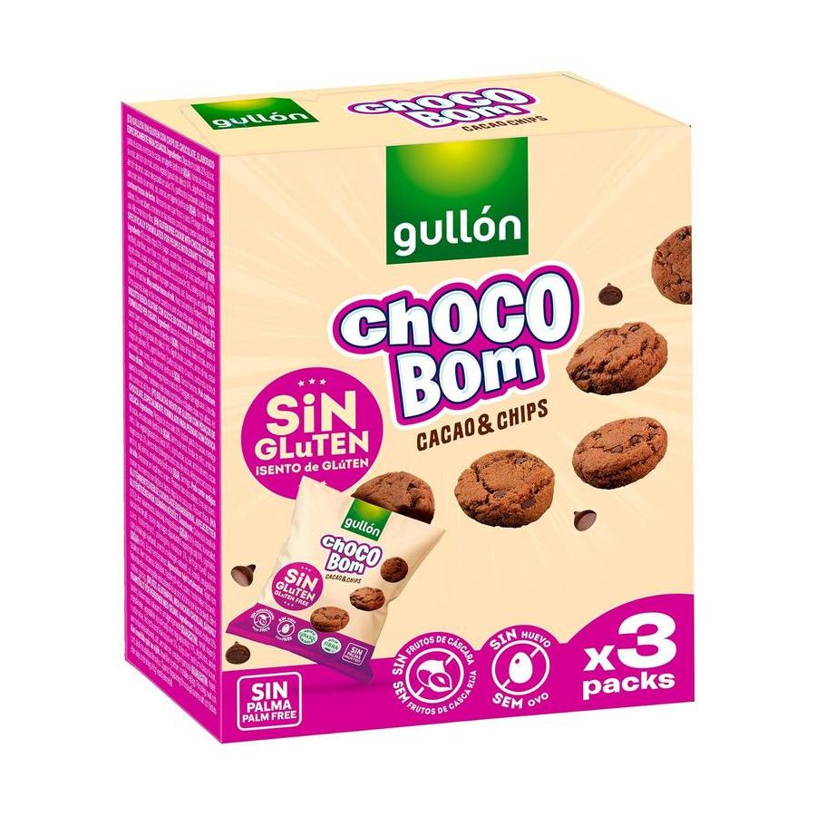 Gullon choco bom 3-pack glutenvrij