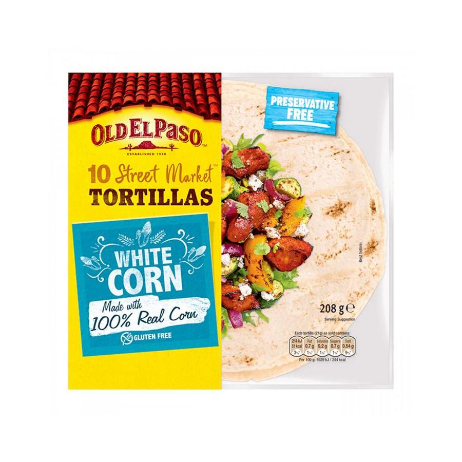 Old El Paso mini tortillas glutenvrij