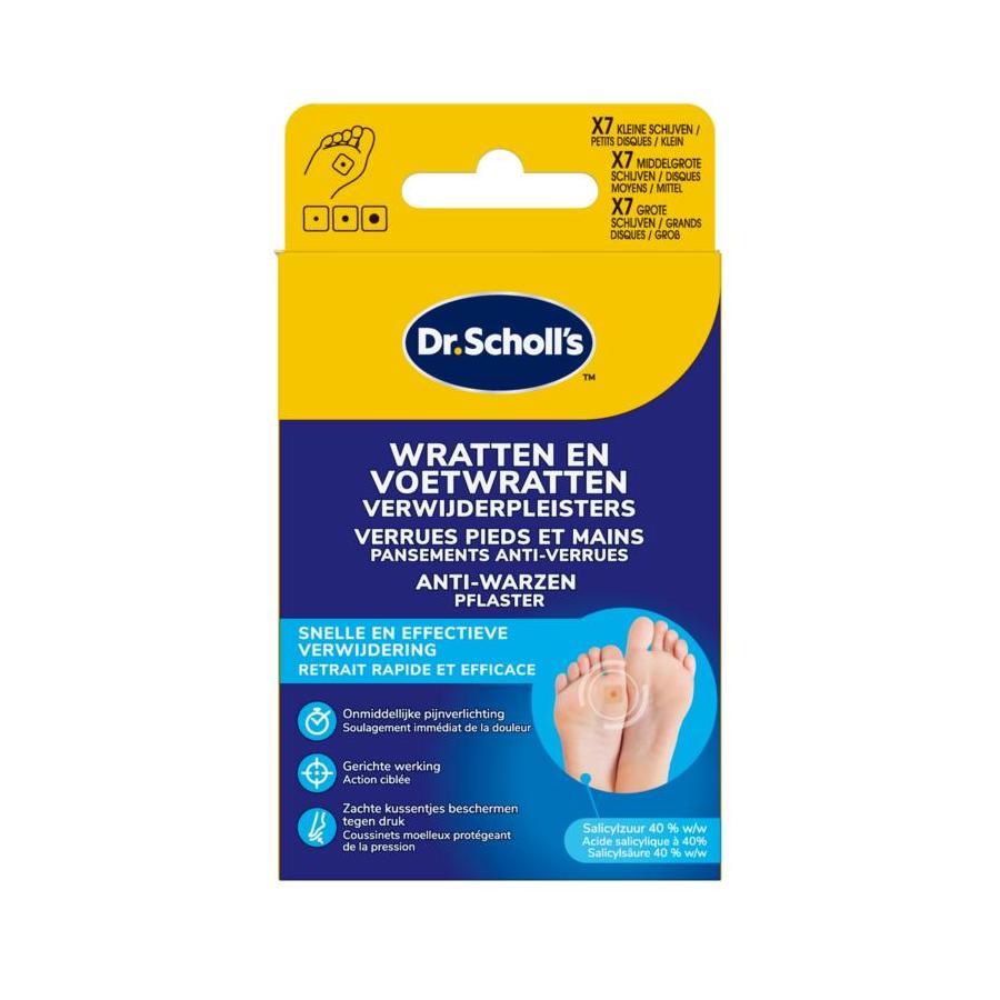 Scholl Scholl voet wratten verwjdrple