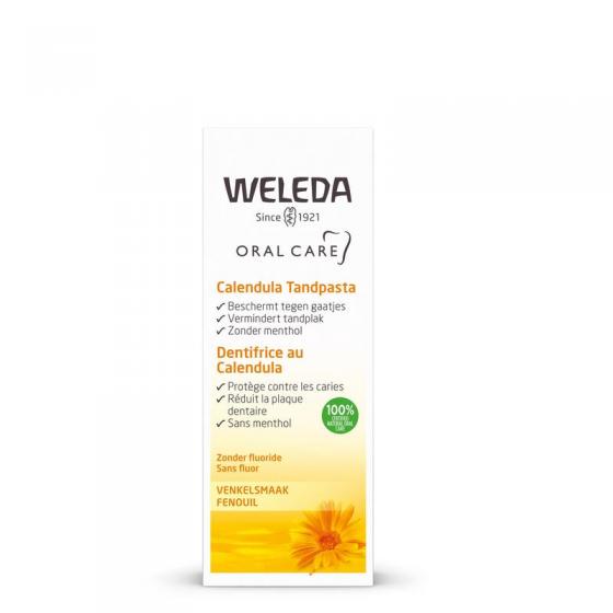 Oral care calendula tandpasta