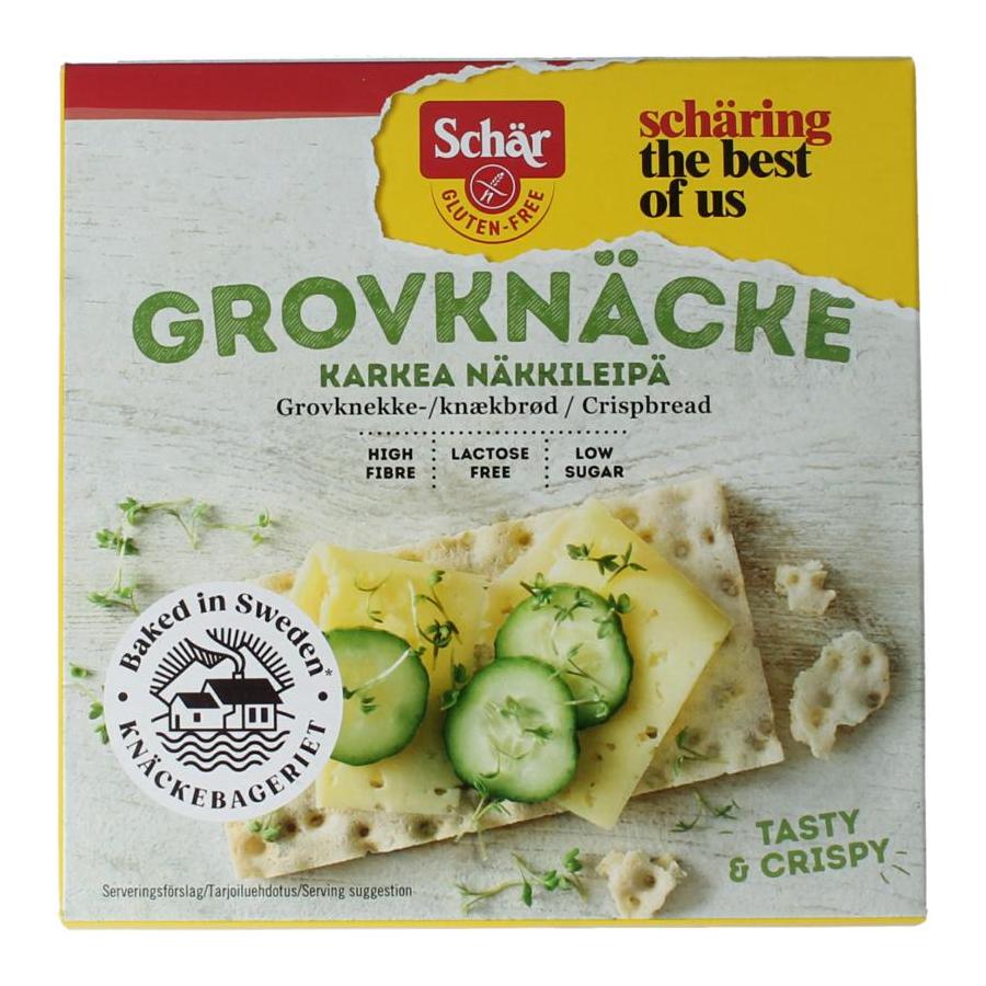 Dr Schar knackebrod vezelrijk glutenvr