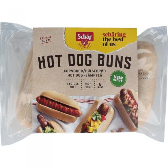 Dr Schar hotdog broodjes glutenvrij