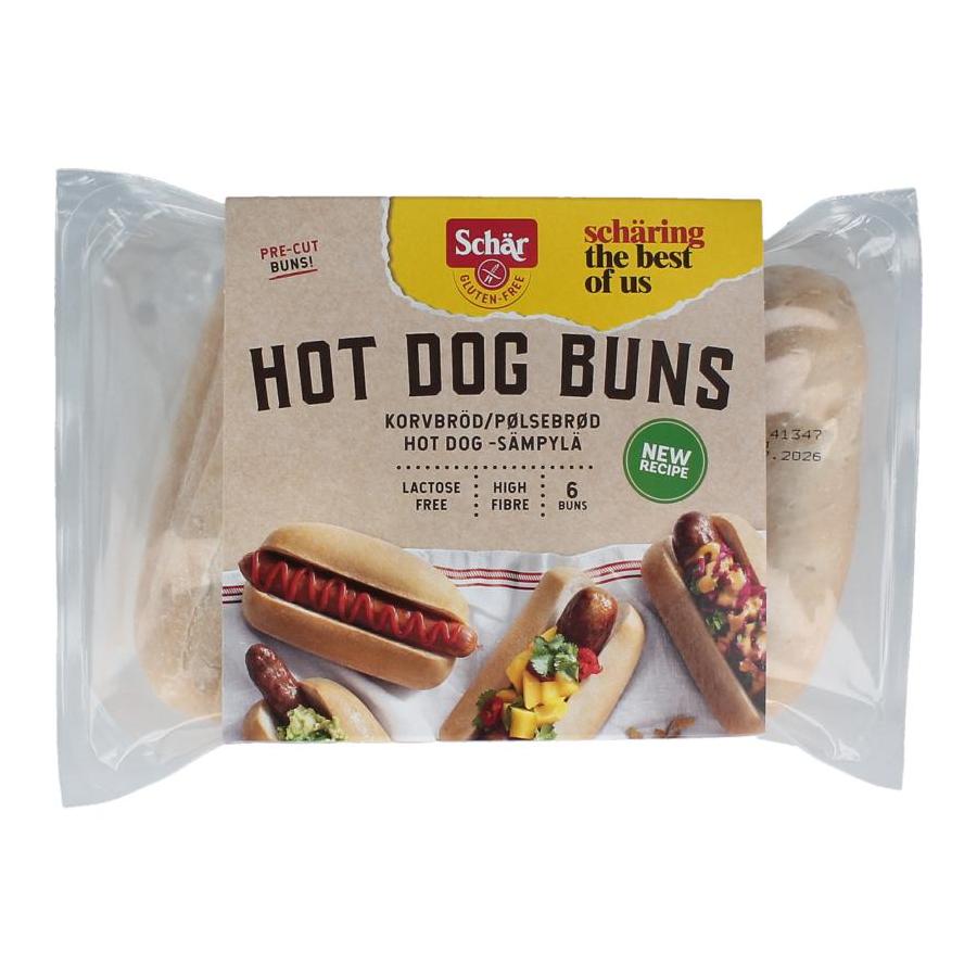 Dr Schar hotdog broodjes glutenvrij
