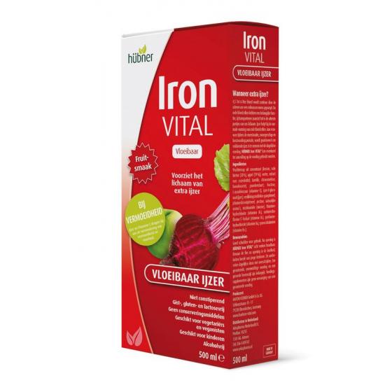 Hubner iron vital vloeibaar ijzer xl