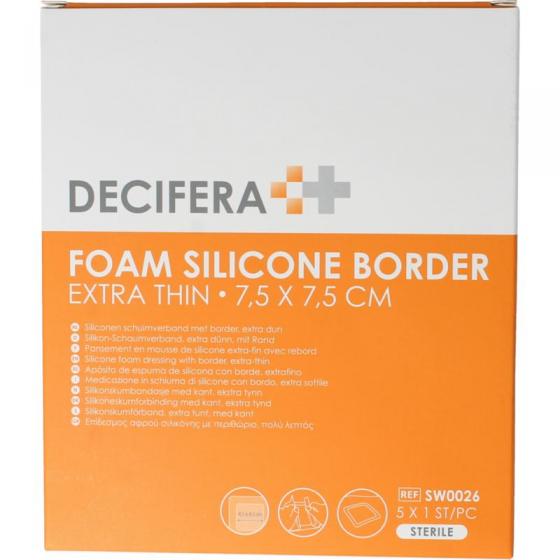 Decifera Decifera foam border 7.5x7.5cm