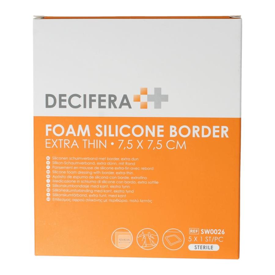 Decifera Decifera foam border 7.5x7.5cm