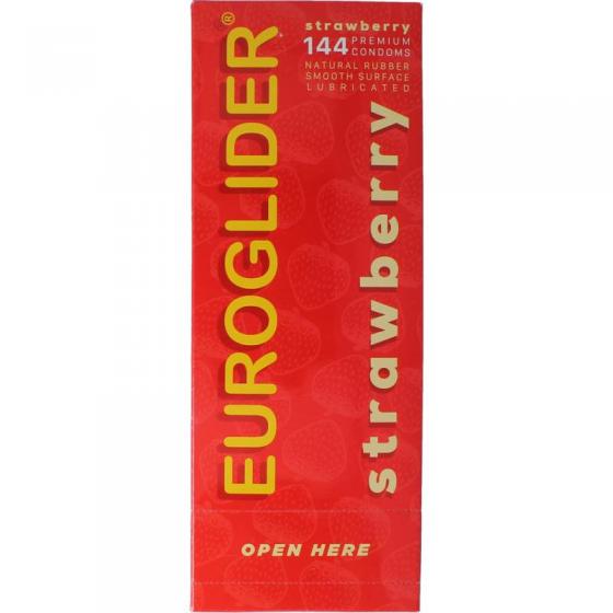 Euroglider aardbei condooms
